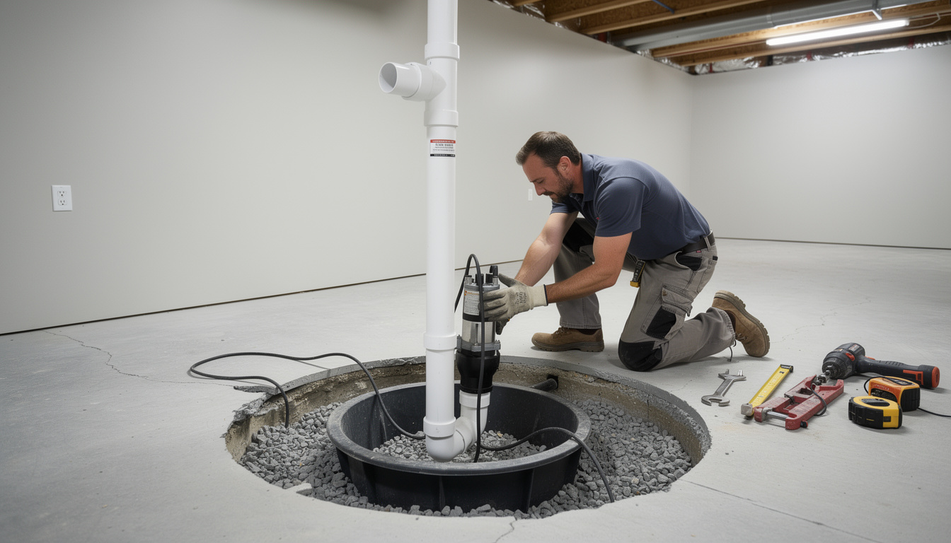 learn step-by-step how to install a sump pump effectively to prevent basement flooding and protect your home from water damage.
