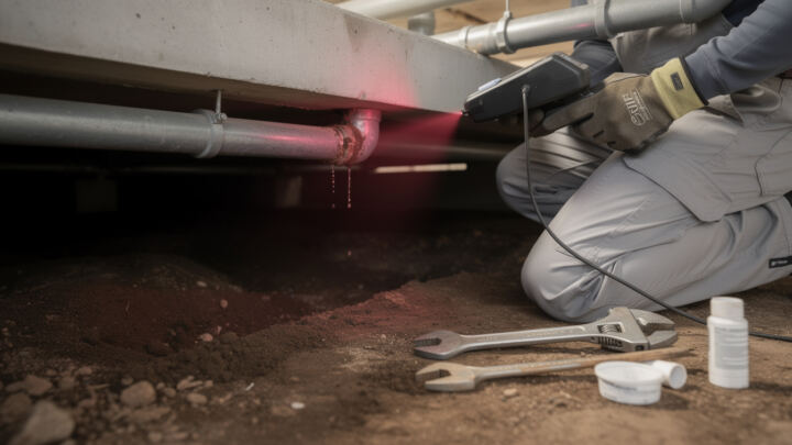 How to detect and fix slab leaks under your home 1 learn effective methods to detect and repair slab leaks under your home, preventing costly water damage and maintaining your property's integrity.